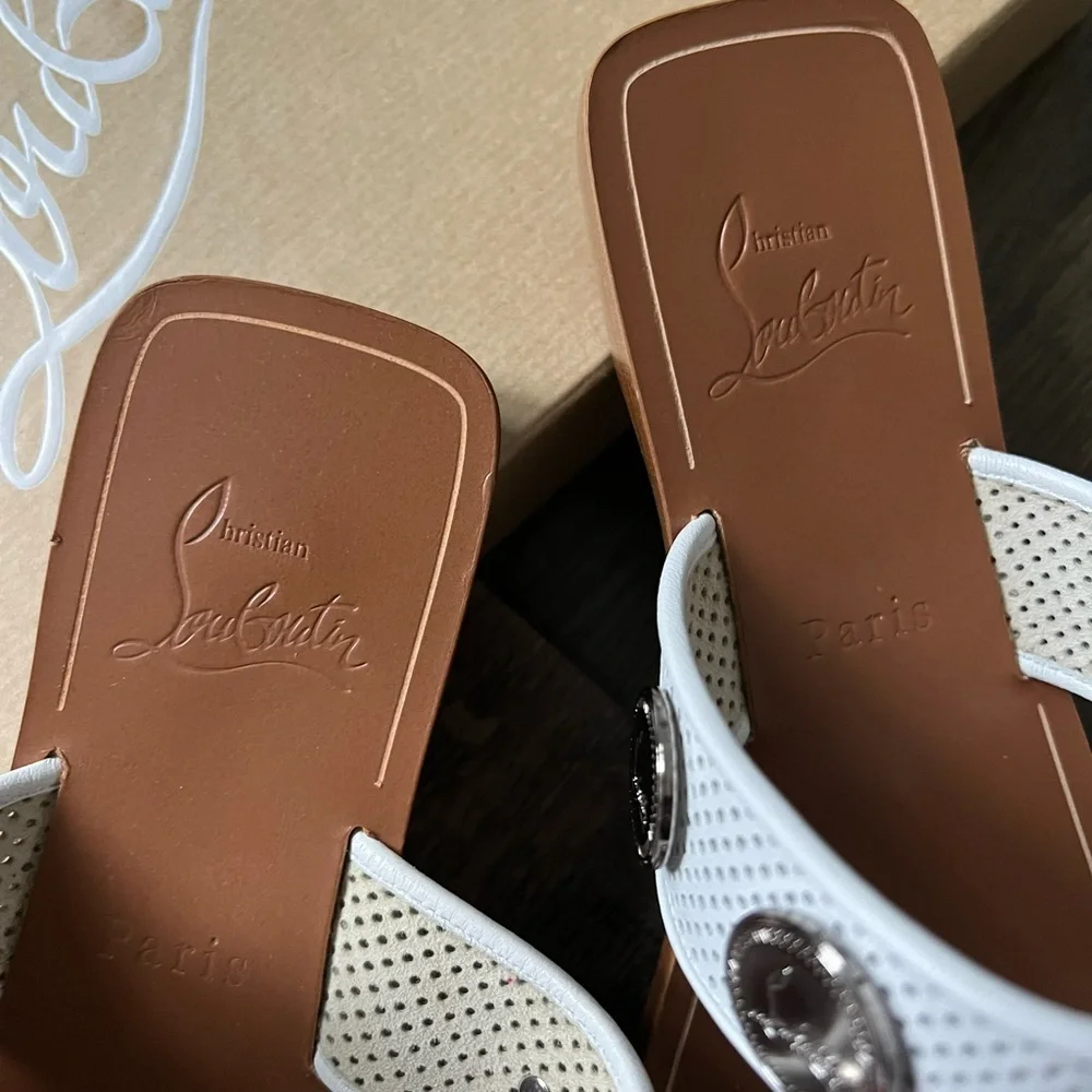 Christian Louboutin new Sandals size 6 - Picture 7 of 10